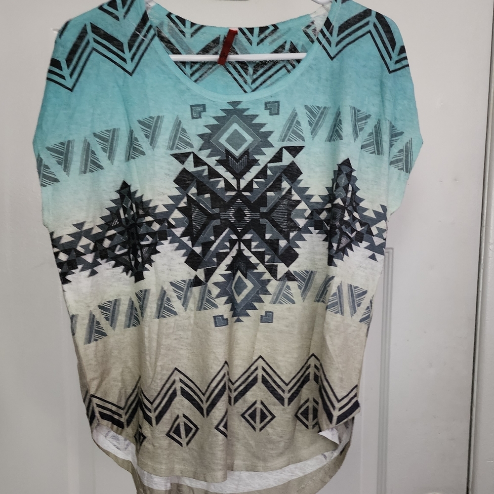 Multicoloured tribal calligraphy size large.